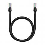 Cablu retea Baseus Ethernet, Round, Cat. 5, Mufat 2xRJ45, UTP, Lungime 1 m, 1Gbps, Negru 9 - lerato.ro