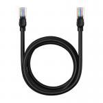 Cablu retea Baseus Ethernet, Round, Cat. 5, Mufat 2xRJ45, UTP, Lungime 2 m, 1Gbps, Negru 9 - lerato.ro