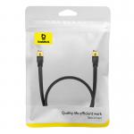 Cablu retea Baseus Ethernet, Flat, Cat. 7, Mufat 2xRJ45, UTP, Lungime 1.5 m, 10Gbps, Negru 4 - lerato.ro