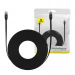 Cablu retea Baseus Ethernet, Flat, Cat. 6, Mufat 2xRJ45, Lungime 20 m, 1Gbps, Negru 6 - lerato.ro