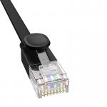 Cablu retea Baseus Ethernet, Flat, Cat. 6, Mufat 2xRJ45, Lungime 20 m, 1Gbps, Negru 8 - lerato.ro
