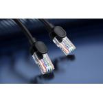 Cablu retea Baseus Ethernet, Flat, Cat. 6, Mufat 2xRJ45, Lungime 30 m, 1Gbps, Negru 6 - lerato.ro