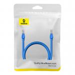 Cablu retea Baseus Ethernet, Round, Cat. 6, Mufat 2xRJ45, UTP, Lungime 1 m, 1Gbps, Albastru 3 - lerato.ro