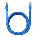Cablu retea Baseus Ethernet, Round, Cat. 6, Mufat 2xRJ45, UTP, Lungime 2 m, 1Gbps, Albastru 2 - lerato.ro
