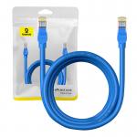 Cablu retea Baseus Ethernet, Round, Cat. 6, Mufat 2xRJ45, UTP, Lungime 3 m, 1Gbps, Albastru 8 - lerato.ro