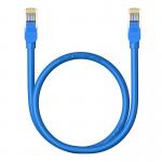 Cablu retea Baseus Ethernet, Round, Cat. 6, Mufat 2xRJ45, UTP, Lungime 50 cm, 1Gbps, Albastru 2 - lerato.ro