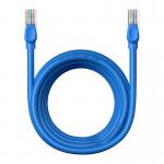 Cablu retea Baseus Ethernet, Round, Cat. 6, Mufat 2xRJ45, UTP, Lungime 5 m, 1Gbps, Albastru 12 - lerato.ro