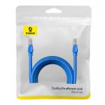 Cablu retea Baseus Ethernet, Round, Cat. 6, Mufat 2xRJ45, UTP, Lungime 5 m, 1Gbps, Albastru 4 - lerato.ro