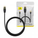 Cablu retea Baseus Ethernet, Cat. 7, Mufat 2xRJ45, Lungime 1 m, 10Gbps, Negru 8 - lerato.ro