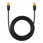 Cablu retea Baseus Ethernet, Cat. 7, Mufat 2xRJ45, Lungime 2 m, 10Gbps, Negru 9 - lerato.ro