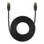 Cablu retea Baseus Ethernet, Cat. 7, Mufat 2xRJ45, Lungime 5 m, 10Gbps, Negru 2 - lerato.ro