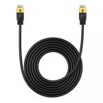 Cablu retea Baseus Ethernet, Cat. 7, Mufat 2xRJ45, Lungime 5 m, 10Gbps, Negru 9 - lerato.ro