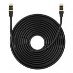 Cablu retea Baseus Ethernet, Cat. 8, Mufat 2xRJ45, Lungime 15 m, 40Gbps, Negru 2 - lerato.ro