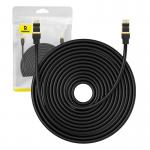 Cablu retea Baseus Ethernet, Cat. 8, Mufat 2xRJ45, Lungime 20 m, 40Gbps, Negru 6 - lerato.ro