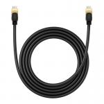Cablu retea Baseus Ethernet, Cat. 8, Mufat 2xRJ45, Lungime 2 m, 40Gbps, Negru 9 - lerato.ro