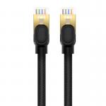 Cablu retea Baseus Ethernet, Cat. 8, Mufat 2xRJ45, Lungime 3 m, 40Gbps, Negru 6 - lerato.ro