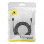Cablu retea Baseus Ethernet, Cat. 8, Mufat 2xRJ45, Lungime 3 m, 40Gbps, Negru 8 - lerato.ro