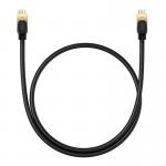 Cablu retea Baseus Ethernet, Cat. 8, Mufat 2xRJ45, Lungime 50 cm, 40Gbps, Negru 9 - lerato.ro