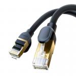 Cablu retea Baseus Ethernet, Cat. 8, Mufat 2xRJ45, Lungime 50 cm, 40Gbps, Negru 8 - lerato.ro