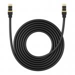 Cablu retea Baseus Ethernet, Cat. 8, Mufat 2xRJ45, Lungime 5 m, 40Gbps, Negru 2 - lerato.ro