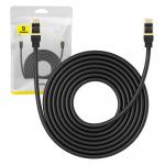 Cablu retea Baseus Ethernet, Cat. 8, Mufat 2xRJ45, Lungime 8 m, 40Gbps, Negru 8 - lerato.ro