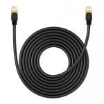 Cablu retea Baseus Ethernet, Cat. 8, Mufat 2xRJ45, Lungime 8 m, 40Gbps, Negru 9 - lerato.ro