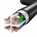 Cablu retea Baseus Ethernet Cat. 6, mufat 2xRJ45, lungime 15m, negru 3 - lerato.ro
