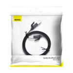 Cablu retea Baseus Flat Ethernet Cat. 6, mufat 2xRJ45, lungime 1m, negru 4 - lerato.ro