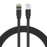 Cablu retea Baseus Flat Ethernet Cat. 6, mufat 2xRJ45, lungime 8m, Negru 2 - lerato.ro