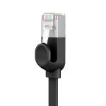 Cablu retea Baseus Flat Ethernet Cat. 6, mufat 2xRJ45, lungime 8m, Negru 4 - lerato.ro