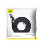 Cablu retea Baseus Flat Ethernet Cat. 6, mufat 2xRJ45, lungime 8m, Negru 5 - lerato.ro