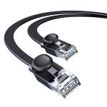 Cablu retea Baseus Speed Six Ethernet, Cat. 6, Mufat 2xRJ45, Lungime 1.5 m, Flat, 1Gbps, Negru 7 - lerato.ro