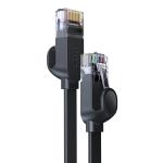 Cablu retea Baseus Speed Six Ethernet, Cat. 6, Mufat 2xRJ45, Lungime 10 m, Flat, 1Gbps, Negru 12 - lerato.ro