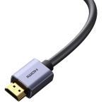 Cablu video Baseus High Definition HDMI 2.0 tata - HDMI 2.0 tata, 4K, 60Hz, 3D, HDR, 18Gbps, 1.5m, Negru 11 - lerato.ro