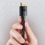 Cablu video Baseus High Definition, HDMI 2.1 tata - HDMI 2.1 tata, 8K, 60Hz, 48Gbps, 3D, HDR, 1.5m, Negru 6 - lerato.ro
