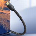 Cablu video Baseus High Definition, HDMI 2.1 tata - HDMI 2.1 tata, 8K, 60Hz, 48Gbps, 3D, HDR, 1.5m, Negru 5 - lerato.ro