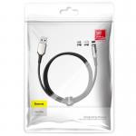Cablu pentru incarcare si transfer de date Baseus Magnetic Zinc, USB Type-C/Micro-USB/Lightning, 2A, 2m, Negru 7 - lerato.ro