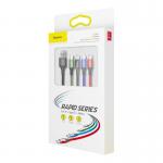 Cablu pentru incarcare si transfer de date Baseus Rapid 4 in 1, USB Type-C/2x Lightning/Micro-USB, 3.5A, 1.2m, Negru 9 - lerato.ro
