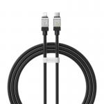 Cablu pentru incarcare si transfer de date Baseus CoolPlay, USB Type-C/Lightning, 20W, 2.4A, 1m, Negru 2 - lerato.ro
