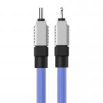 Cablu pentru incarcare si transfer de date Baseus CoolPlay, USB Type-C/Lightning, 20W, 2.4A, 1m, Mov