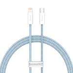 Cablu pentru incarcare si transfer de date Baseus Dynamic, USB Type-C/Lightning, 20W, 1m, Albastru 2 - lerato.ro