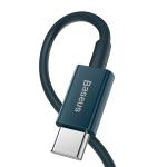 Cablu pentru incarcare si transfer de date Baseus Superior, USB Type-C/Lightning, Power Delivery 20W, 2.4A, 1m, Albastru 5 - lerato.ro