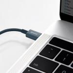 Cablu pentru incarcare si transfer de date Baseus Superior, USB Type-C/Lightning, Power Delivery 20W, 2.4A, 1m, Albastru