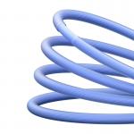 Cablu pentru incarcare si transfer de date Baseus CoolPlay, USB/Lightning, 2.4A, 1m, Albastru 3 - lerato.ro
