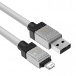 Cablu pentru incarcare si transfer de date Baseus CoolPlay, USB/Lightning, 2.4A, 1m, Alb 3 - lerato.ro