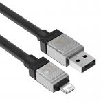 Cablu pentru incarcare si transfer de date Baseus CoolPlay, USB/Lightning, 2.4A, 2m, Negru 7 - lerato.ro