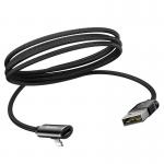 Cablu pentru incarcare si transfer de date Baseus Rhytm Bent, USB la tata Lightning si mama Lightning, 1.2m, Negru 9 - lerato.ro