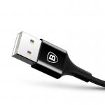 Cablu pentru incarcare si transfer de date Baseus Shining, USB/Lightning, LED, 2A, 1m, Negru 8 - lerato.ro