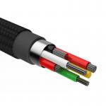Cablu pentru incarcare si transfer de date Baseus Shining, USB/Lightning, LED, 2A, 1m, Negru 9 - lerato.ro