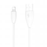 Cablu pentru incarcare si transfer de date Baseus Small Pretty Waist, USB/Lightning, 2A, 1.2m, Alb 5 - lerato.ro